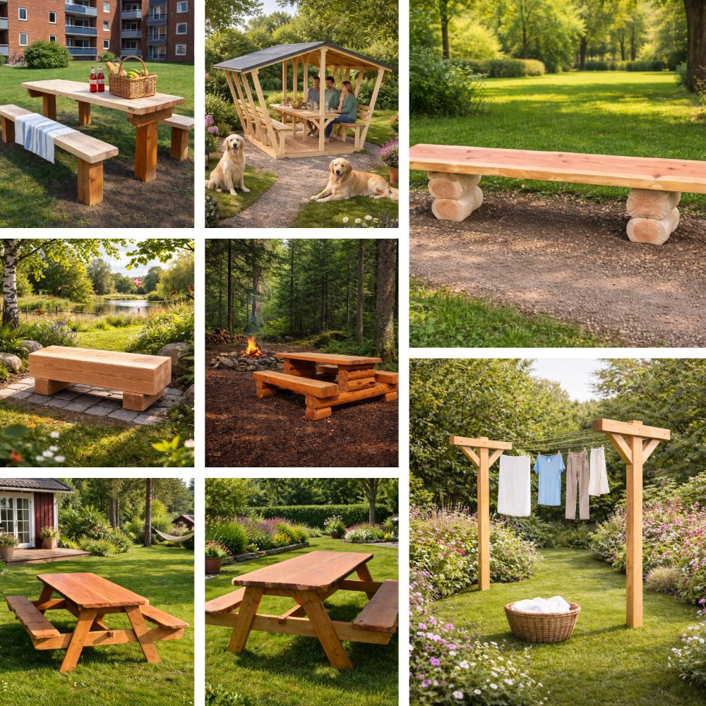 havem&oslash;bler i tr&aelig; 