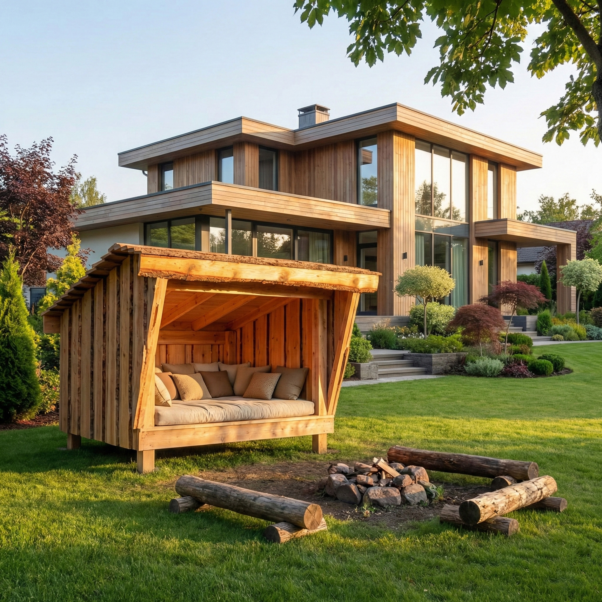 shelter i haven Oksbøl Savværk