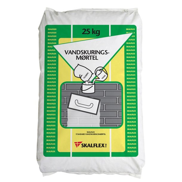 Skalflex Vandskuringsmrtel 25 kg