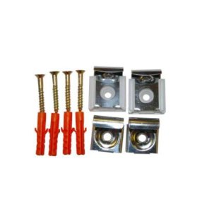 Spejlbeslag 4 stk. Krom - Target