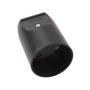 Forlngerled F4 m/blindhul u/jord Sort