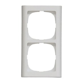 Ramme 63 softline 2 modul lodret hvid