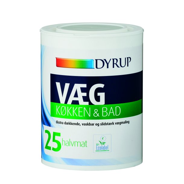 Dyrup vg25 kkken/bad hvid 0,75L