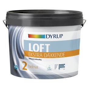 Loft eks dkk, helmat hvid 4,5L
