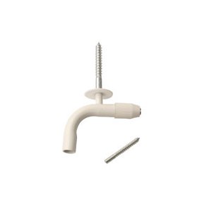 Svanehals lampe-ophngsst hvid