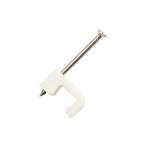 Kabelclips 3x5 (20 stk) hvid