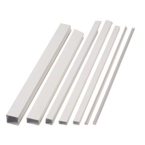 Kabelkanal 16x16mm selvkl. 2m hvid