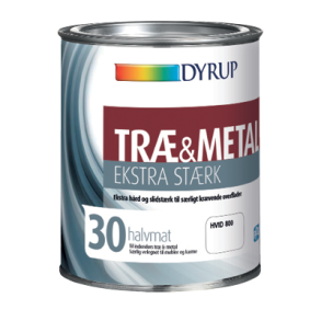 Dyrup tr/met eks.strk 30/mat hvid1L