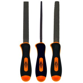 Files�t Tr�, 3 dele - flad, rund, halvrund