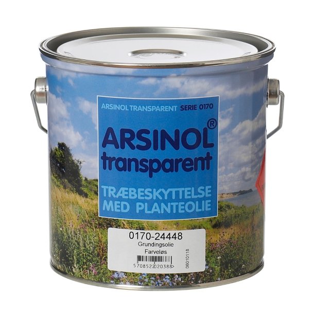 Arsinol Transparent Sort 2,5 l.