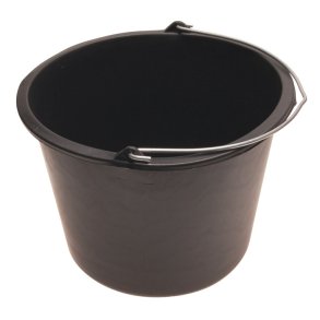 Murerspand 12 L, Sort