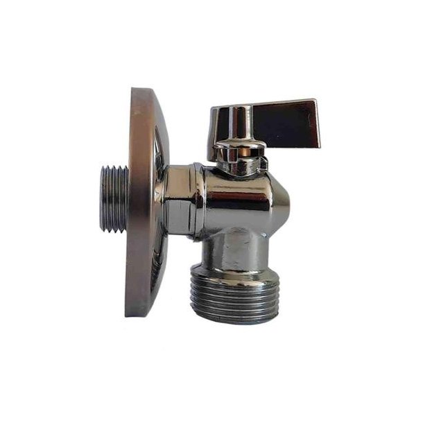 Vinkelventil 1/2"x3/4" m/kontraventil