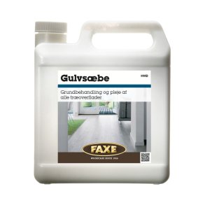 FAXE Gulvsbe Hvid 1 l.