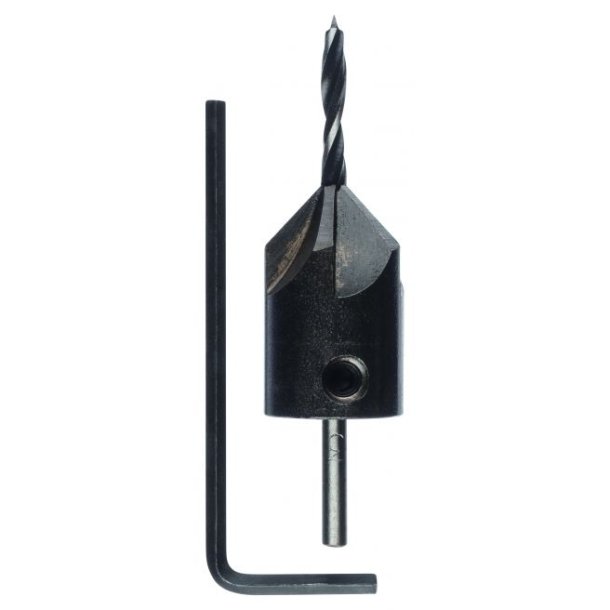 Trspiralbor m/forsnker 3mm