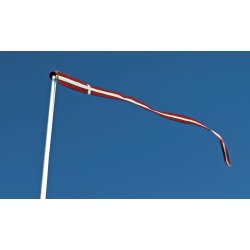 Dannebrogvimpel 300x20 cm