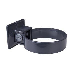 Plastrrholder 75mm grafit - Plastmo