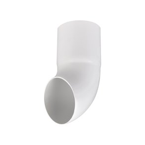 Udkaster 75mm hvid - Plastmo