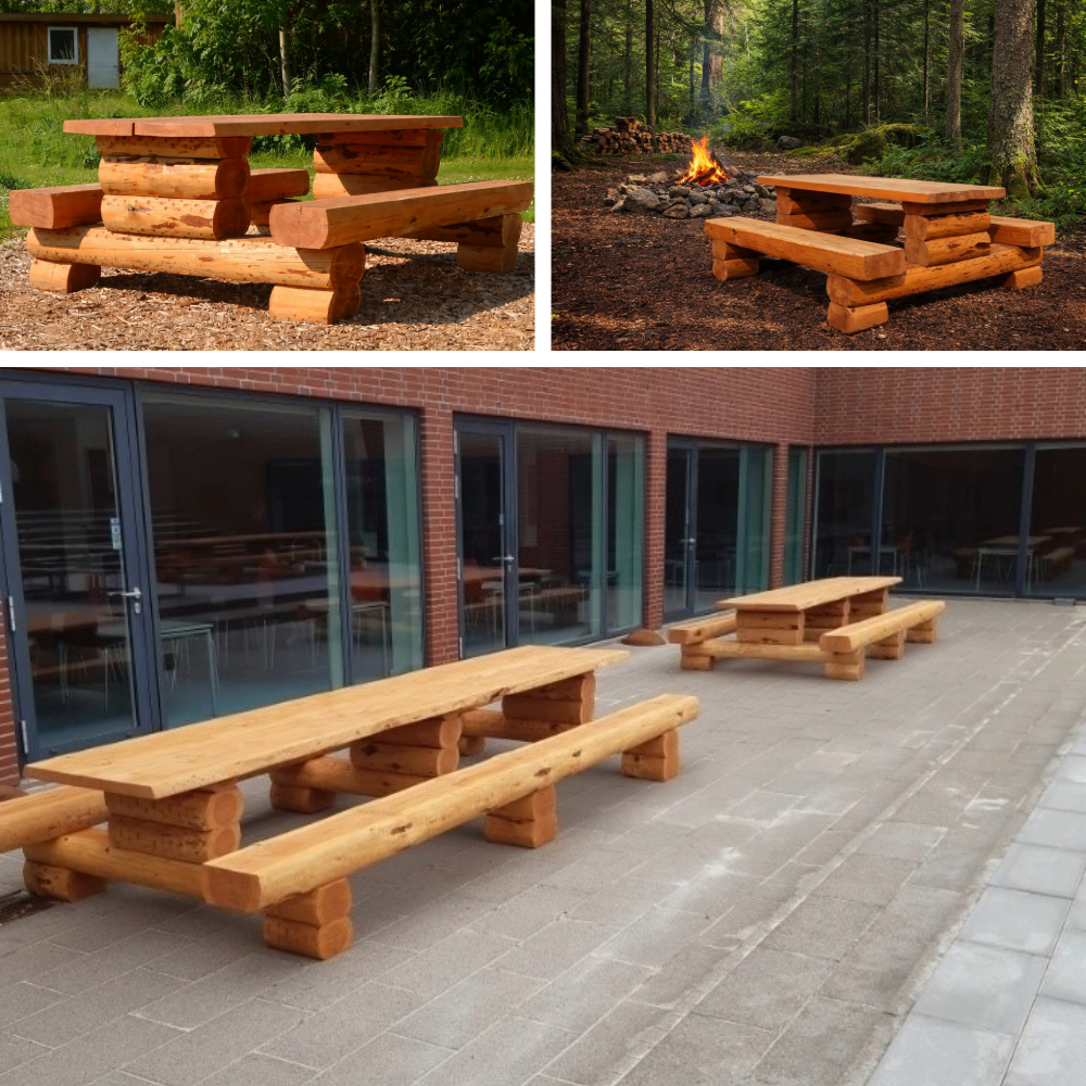 bord b&aelig;nke s&aelig;t collage 