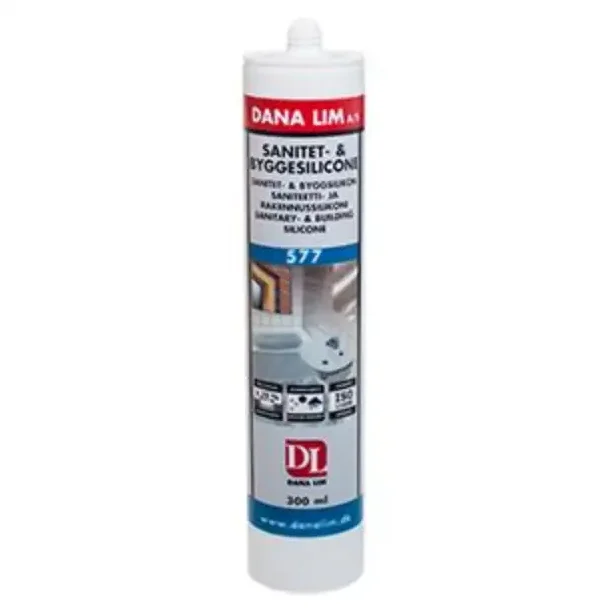 Dana Lim Sanitet/byggesili. 577 Manhattan 300 ml.
