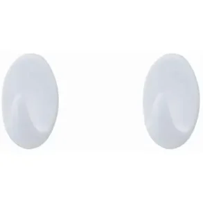 TARGET ovale kroge large 2 stk. hvid