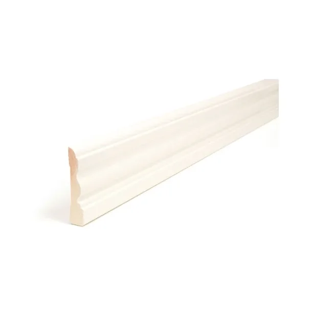 Almueliste Indfatning 15x68m hvid 225 cm