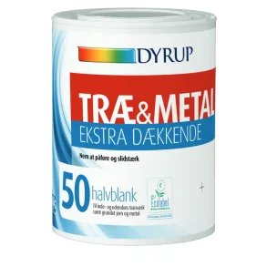Dyrup tr/metal50 eksdk hvid 0,75L