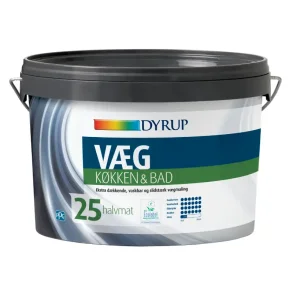 Dyrup vg25 kkken/bad hvid 2,25L