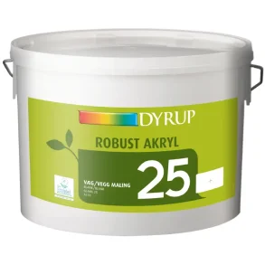 Dyrup robust 25 hvid 10L