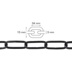 Pyntekde 3 mm x 2mtr.