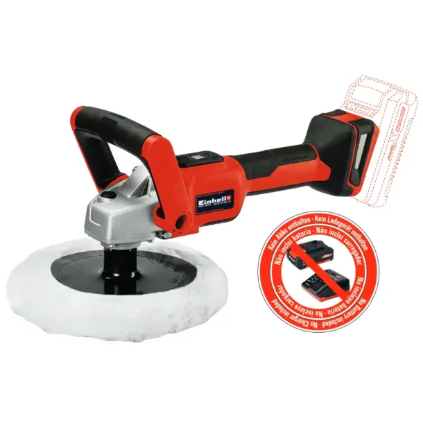 Einhell Akku-ploere-/slibemaskine 180mm 18V