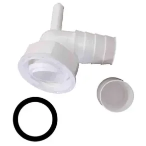 Slangeforskruning m/ kondensstuds