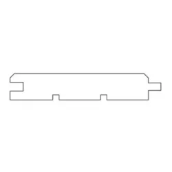 Profil brt 21x115 mm med fjer/not