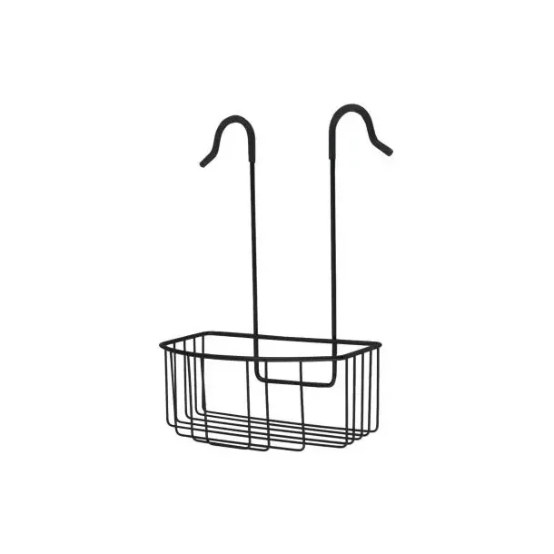 Trdkurv til brusearmatur, Sort - Geyser