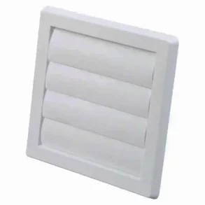 Duka Lamelrist Type 70 Flad Hvid 150x150 mm