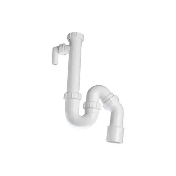 Vandls t kk vask 1 1/2"x50mm med slangestuds 