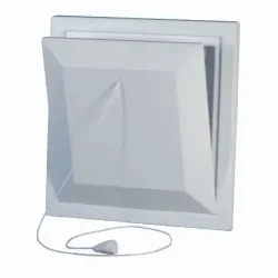 DUKA KLAPVENTIL TYPE 111 HVID 150 X150 MM 