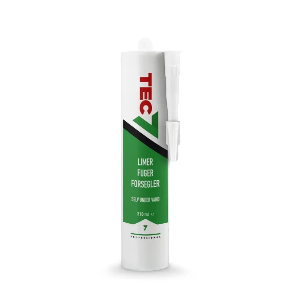 TEC7 limer, fuger, forsegler, hvid
