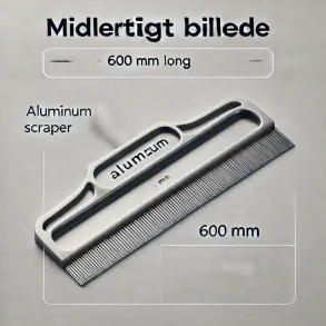 Aluminiumskraber 600 mm