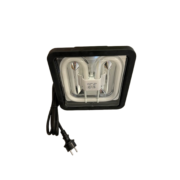 Arbejdslampe 38 w. m. udtag LUNA
