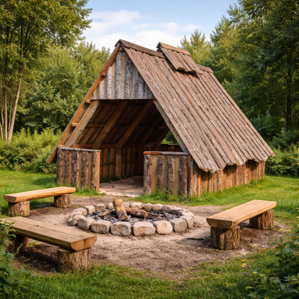gammel rustik b�lhytte 