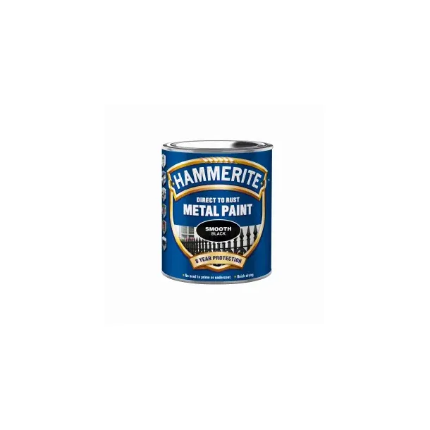 Hammerite glat sort 750ml