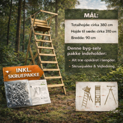 Hochsitz - inkl. skruepakke