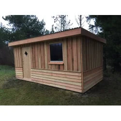 Funktionelt og fleksibelt Udhus med ensidet taghldning - 10,1kvm