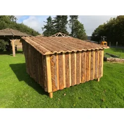 Denne model er udviklet med henblik p at gre et godt shelter tilgngeligt for alle, men man skal vre opmrksom p, at holdbarheden og kvaliteten kan variere i forhold til vores premium-modeller.