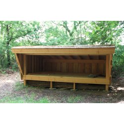 Vi i Naturen XL shelter med tagpaptag