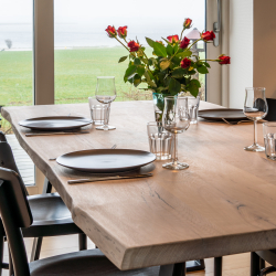 Plankebord i massivt Egetr� 100x240 cm