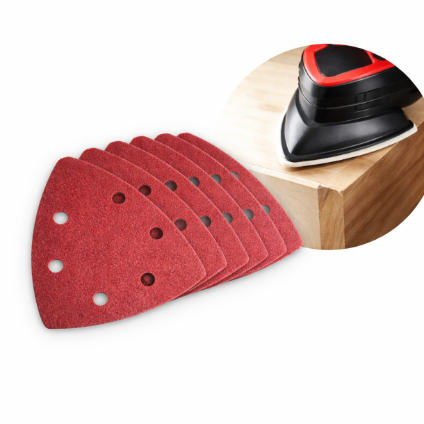 Kwb slibeskiver K80 til trekantsliber 5 stk