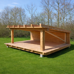 Luksusshelter, med masser af plads