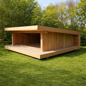 Luksusshelter, med masser af plads