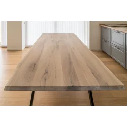 Plankebord i massivt Egetr 90x200 cm